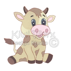 Smiling Charlie the Cow