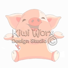 Happy Peter reaching up