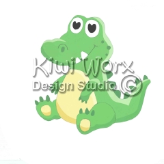 A croc in love is ole Cooper