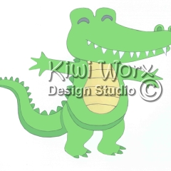 Hugging crocodile Rollo